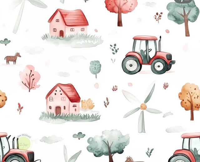 Farm Scene Romper image 0