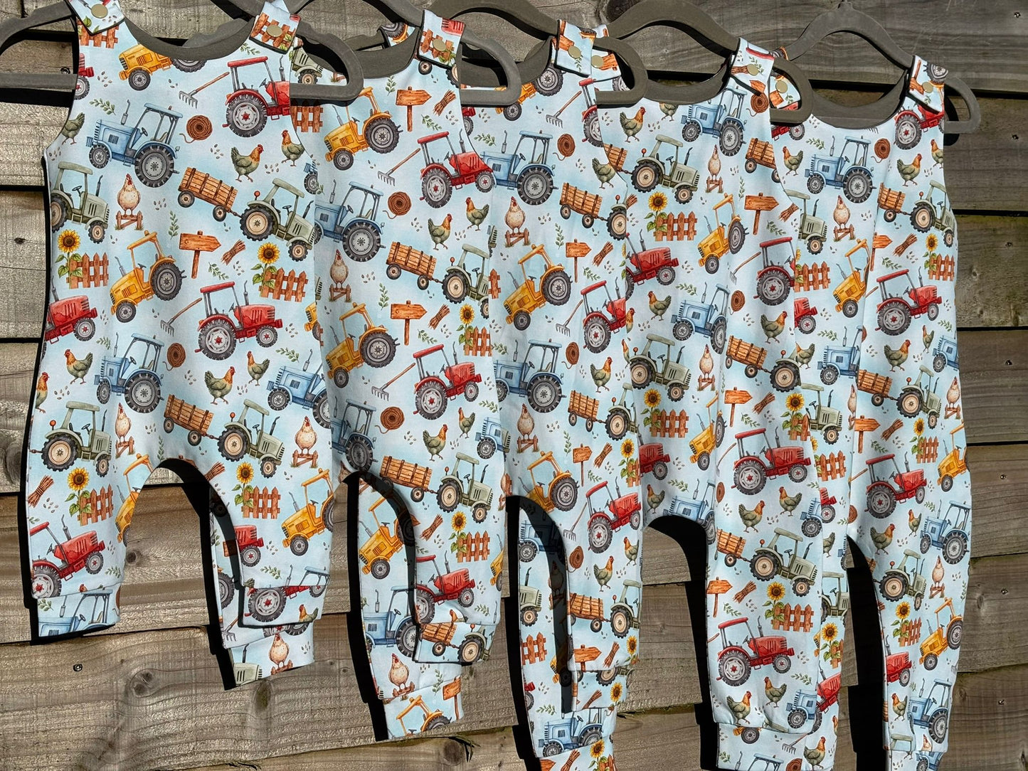 Chickens & Tractors Romper