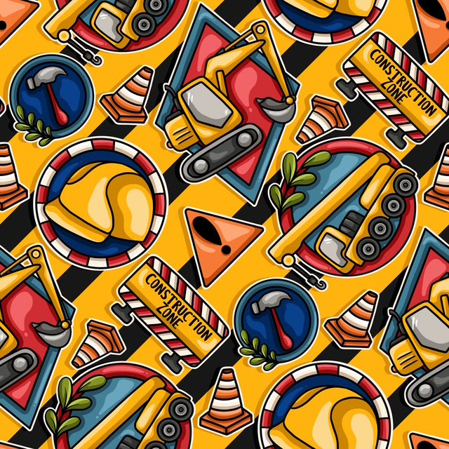 Construction Zone Romper image 0