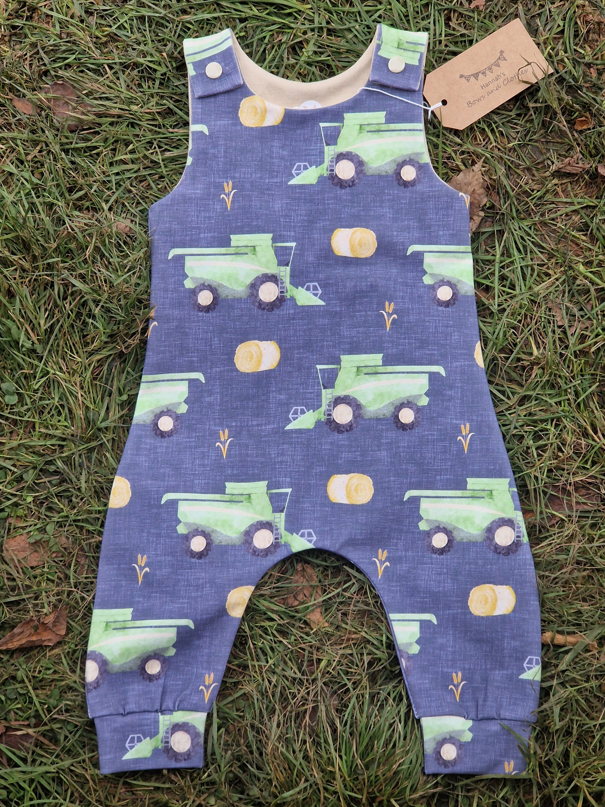 Combine Harvester Romper image 0