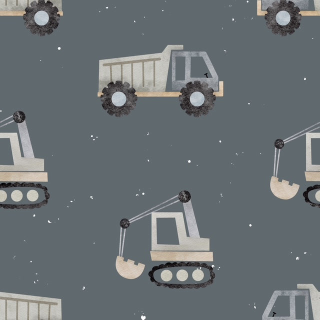 Construction Vehicles Romper image 1