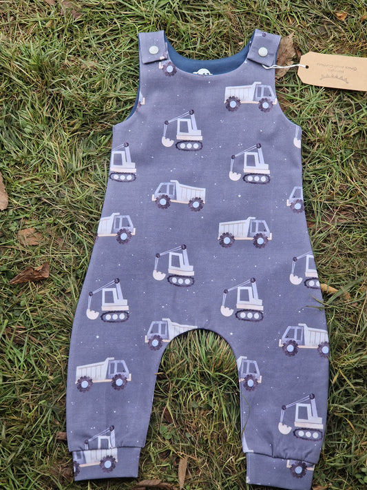 Construction Vehicles Romper image 0