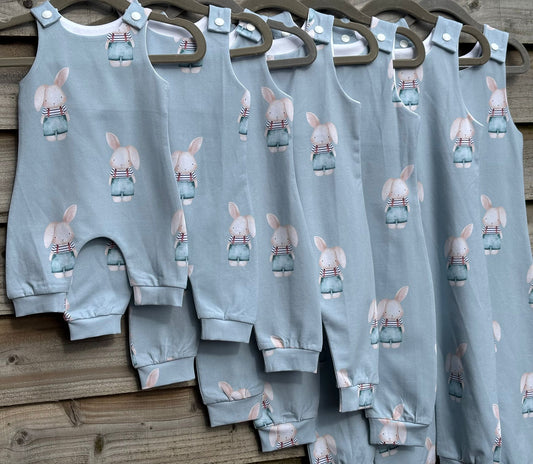 Blue Bunny Romper