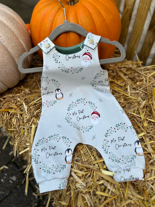 My First Christmas Romper image 0