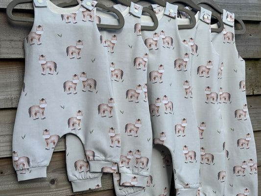 Cute Horses Romper